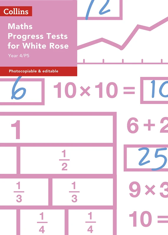 Year 4/P5 Maths Progress Tests for White Rose (Collins Tests & Assessment)