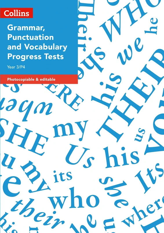 Year 3/P4 Grammar, Punctuation and Vocabulary Progress Tests (Collins Tests & Assessment)