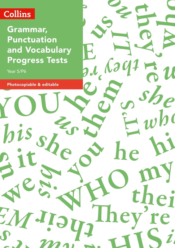 Year 5/P6 Grammar, Punctuation and Vocabulary Progress Tests (Collins Tests & Assessment)