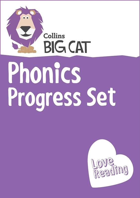 Phonics Progress Starter Set: Band 01A Pink – Band 04 Blue (Collins Big Cat Sets)