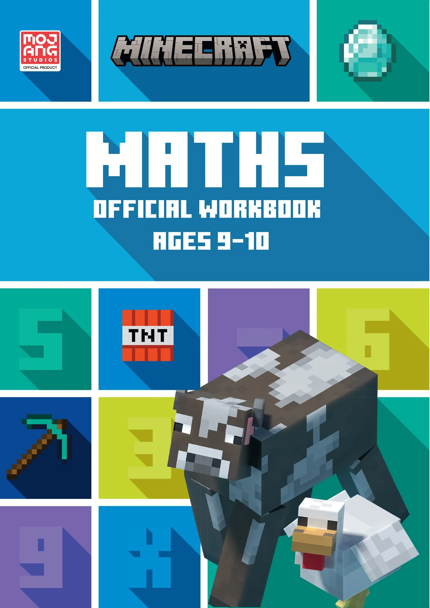 Minecraft Maths Ages 9-10: Official Workbook (Minecraft Education)