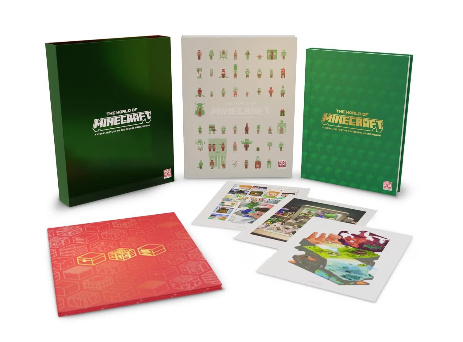 The World of Minecraft: A deluxe, numbered edition of the behind-the-scenes book of Minecraft’s history – limited to 1000 copies, this is the perfect gift for fans and gamers.