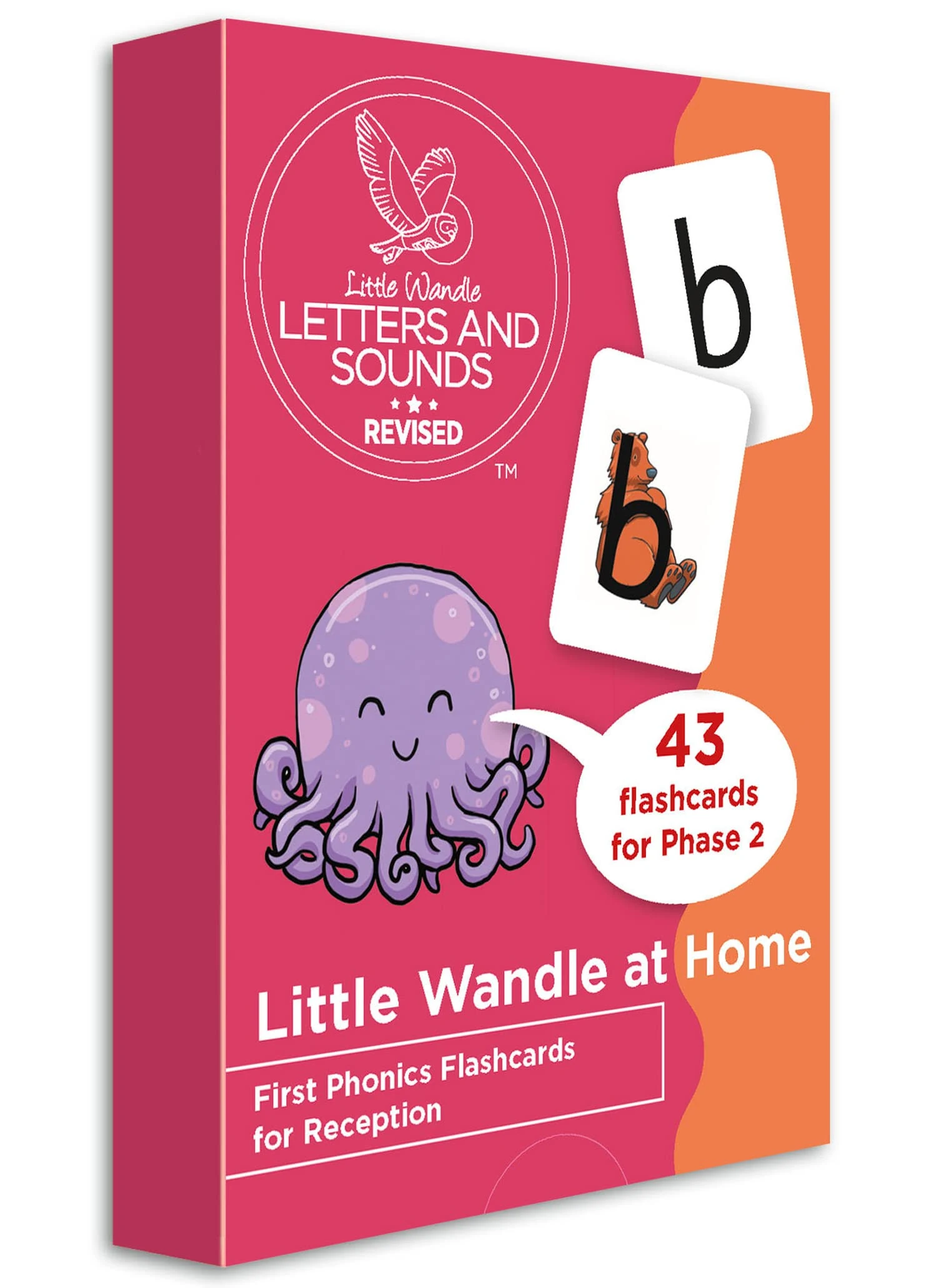 Little Wandle at Home First Phonics Flashcards for Reception: Phases 2 and 3 (Big Cat Phonics for Little Wandle Letters and Sounds Revised)