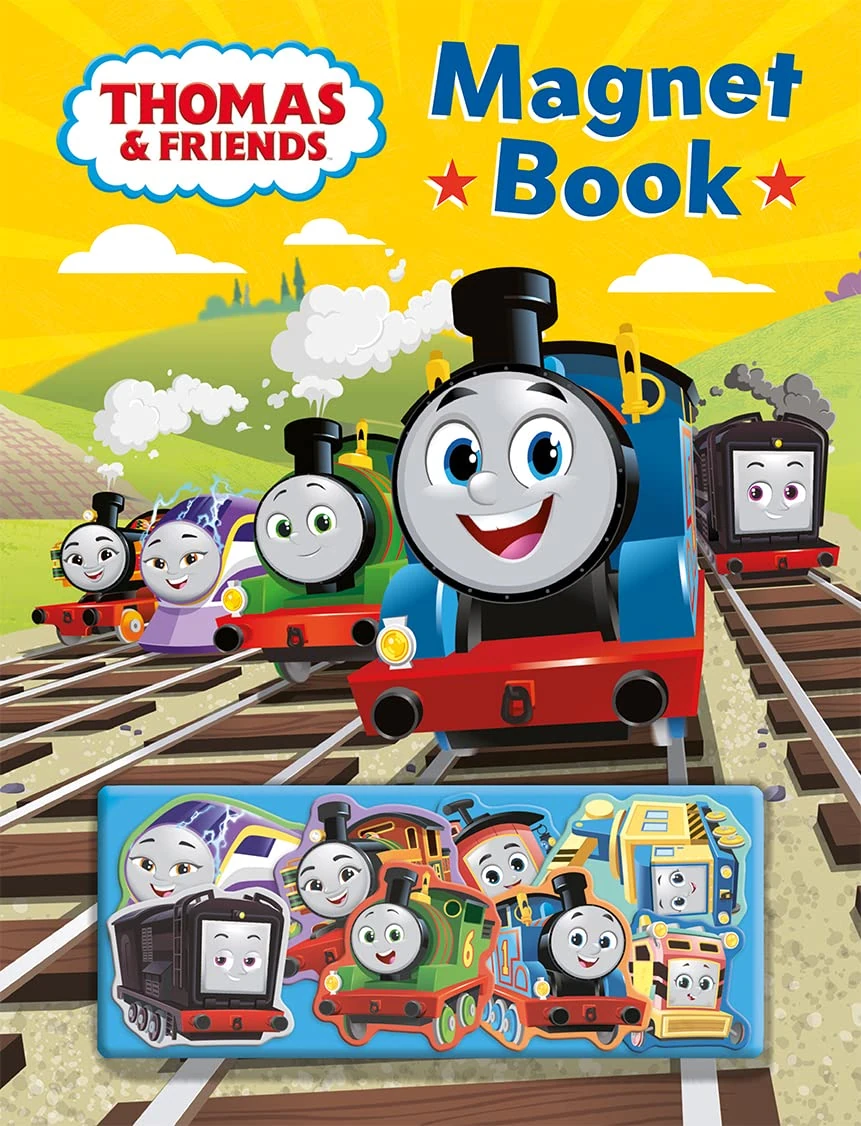 THOMAS & FRIENDS MAGNET BOOK: All Engines Go! Illustrated magnetic fun, the perfect Christmas gift for young readers and Thomas fans aged 3 and up..
