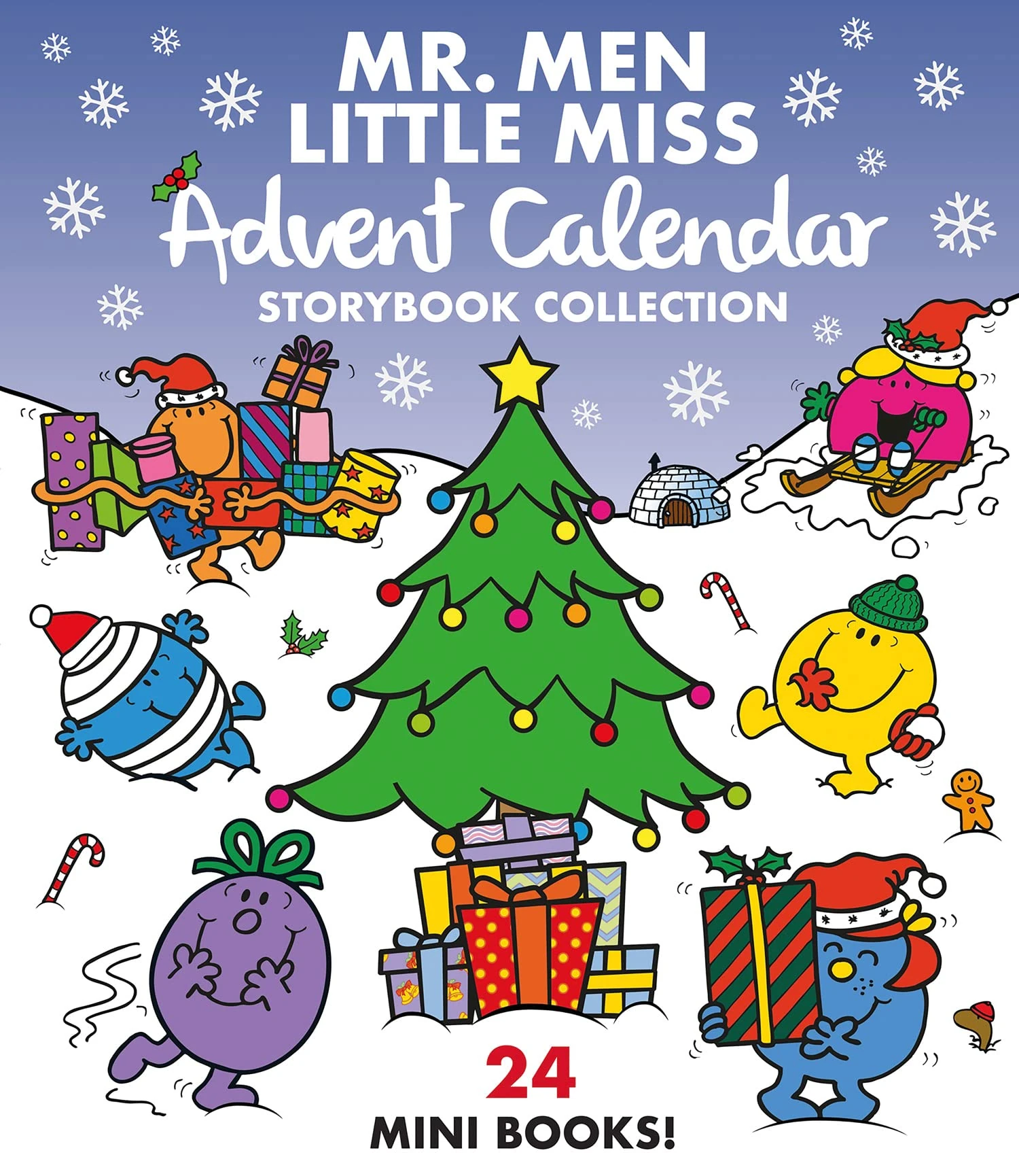 Mr. Men Little Miss Advent Calendar: Storybook collection containing 24 brilliantly funny illustrated kids books to count down to Christmas 2025. The perfect gift for kids aged 2, 3, 4, 5 and up
