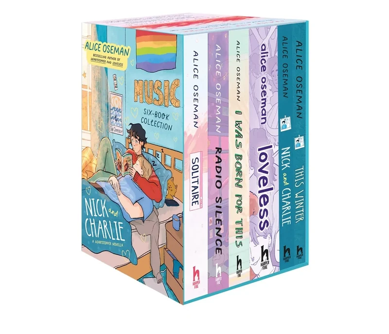 Alice Oseman Six-Book Collection Box Set (Solitaire, Radio Silence, I Was Born For This, Loveless, Nick and Charlie, This Winter): From the prize-winning author and creator of Netflix’s HEARTSTOPPER
