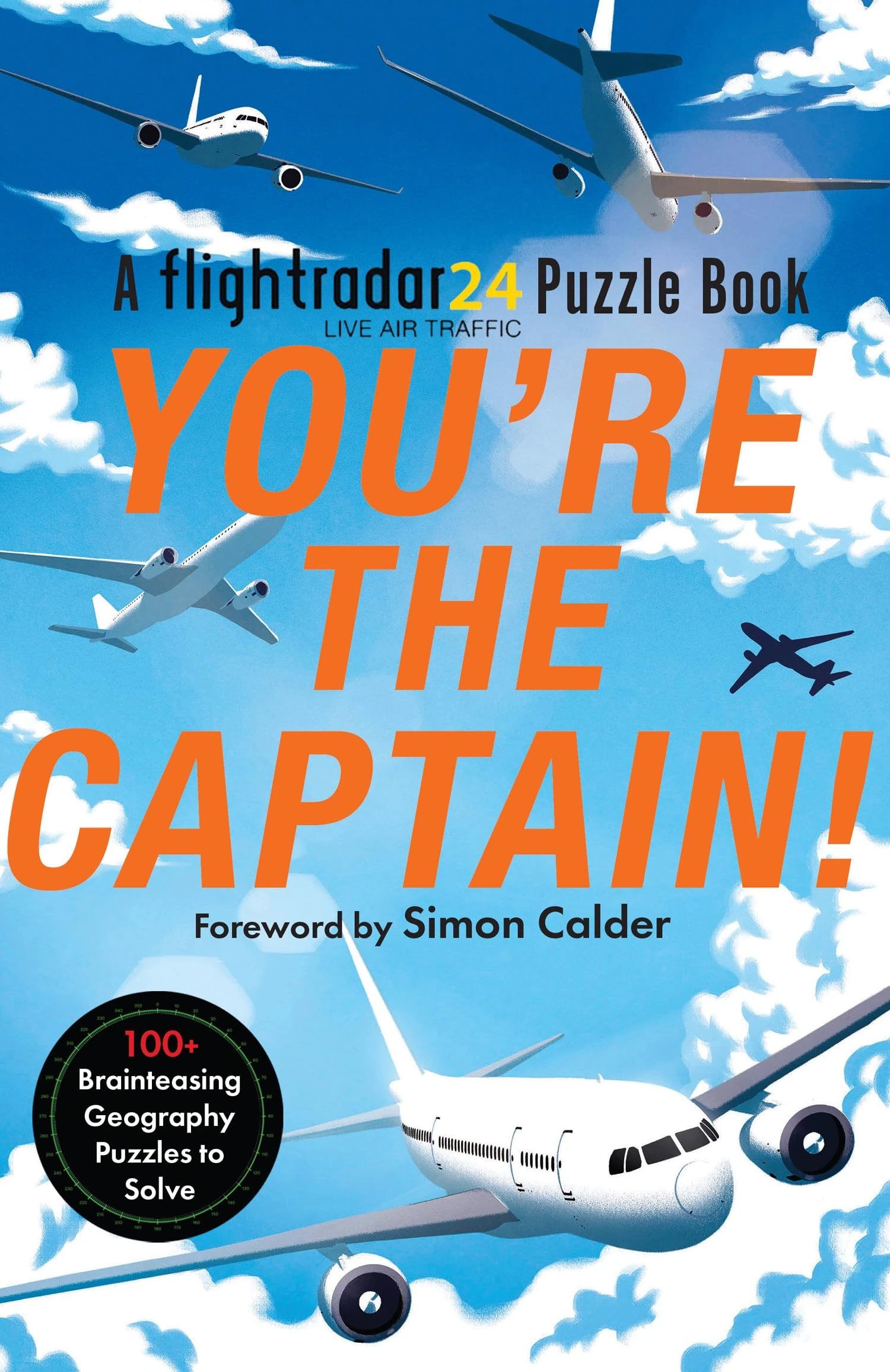 You’re the Captain!: The addictive new puzzle book from Flightradar24, the perfect gift for fans of Murdle