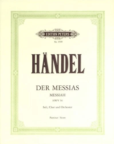 Handel: Messiah (Full Score) (EP4500)