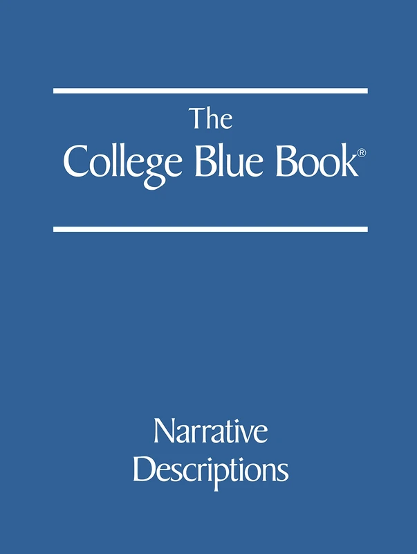The College Blue Book