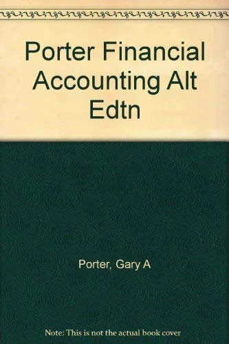 Porter Financial Accounting Alt Edtn