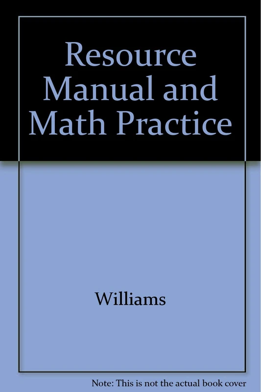 Resource Manual and Math Practice