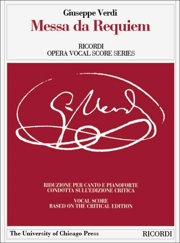 Messa Da Requiem (Coro E Orchestra)