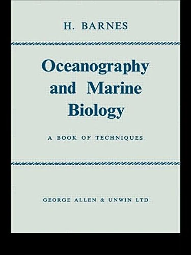 Oceanography And Marine Biology (Oceanography and Marine Biology - An Annual Review)