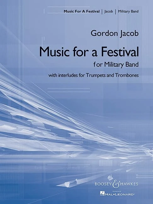 Boosey & Hawkes Music for a Festival - QMB 43 Wind Band Score