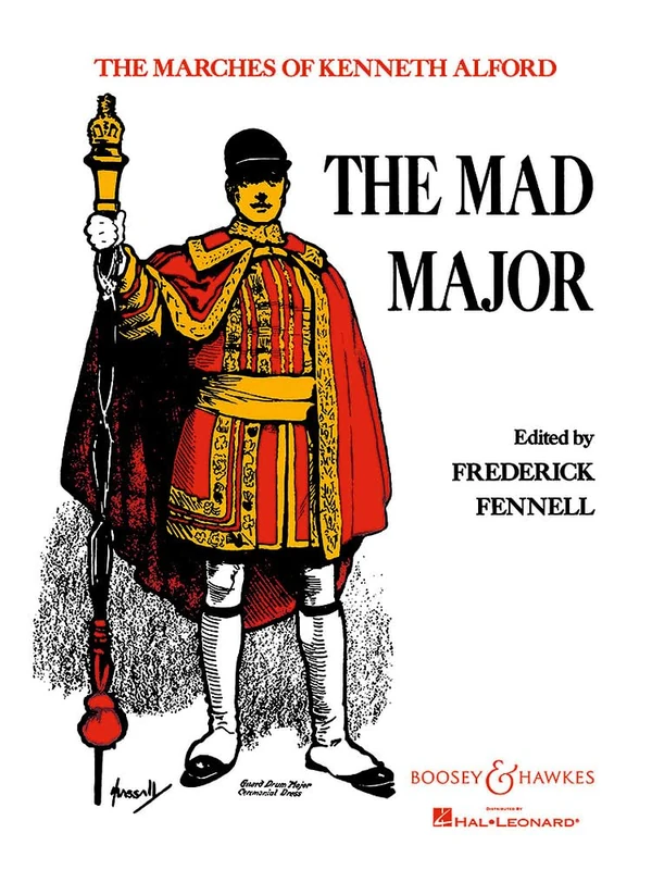 The Mad Major: QMB 437. Wind band. Partition et parties.