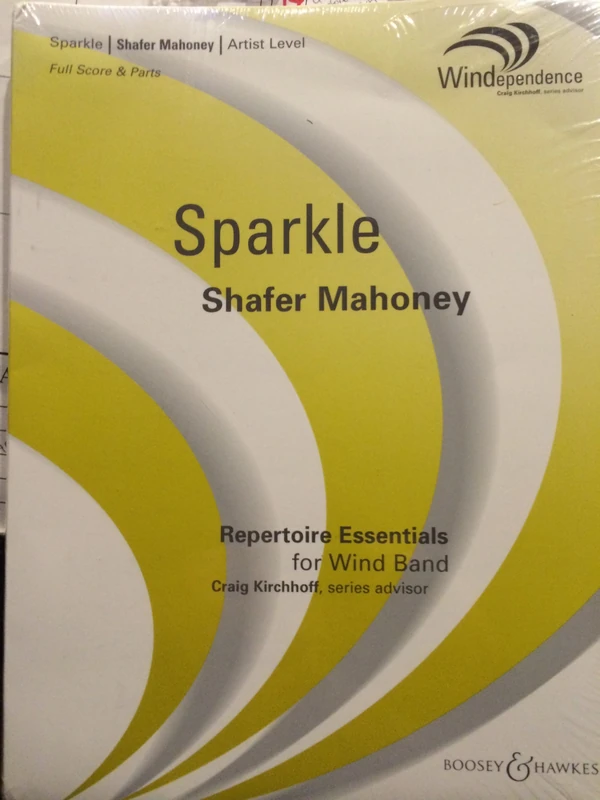 Sparkle: Wind band. Partition et parties.
