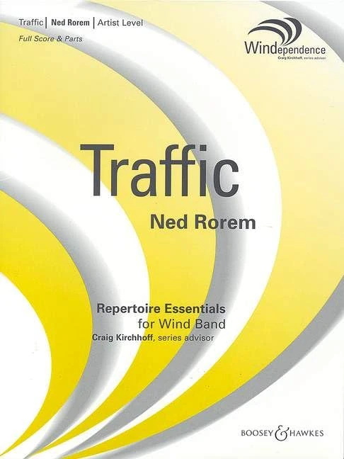 Traffic: Movement 2 from Symphony No. 3. Wind band. Partition et parties.