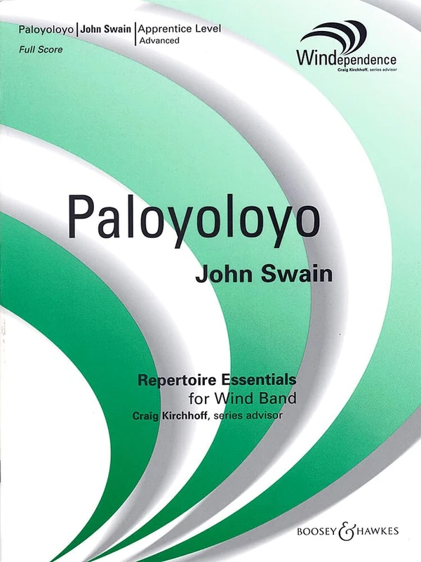 Paloyoloyo: Wind band. Partition et parties.