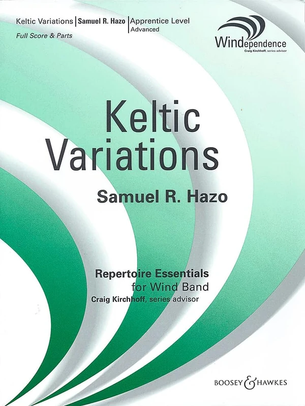 Keltic Variations: Wind band. Partition et parties.