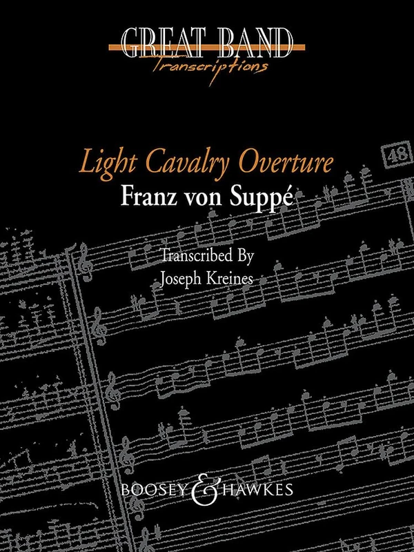 Light Cavalry Overture: wind band. Partition et parties.