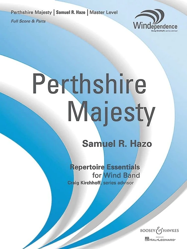 Perthshire Majesty: wind band. Partition et parties.