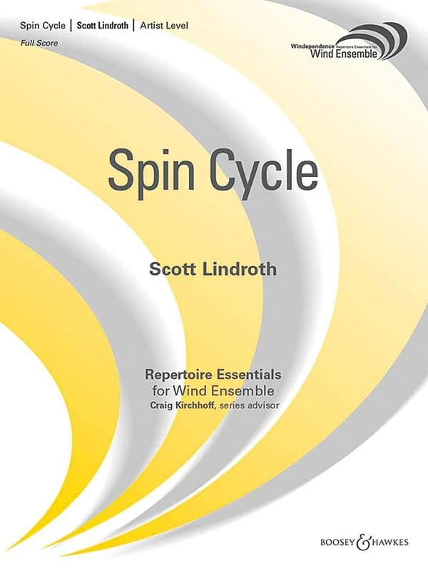 Spin Cycle: wind band. Partition et parties.