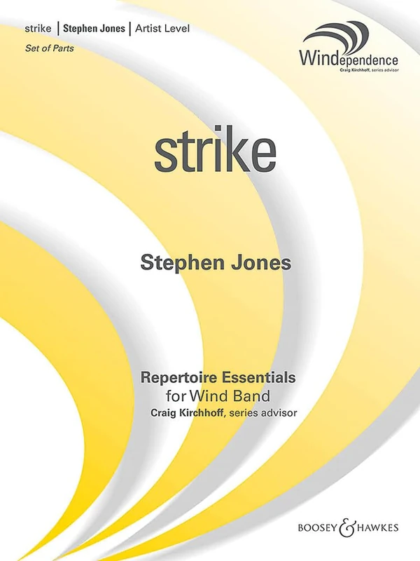 Strike: wind band. Partition et parties.