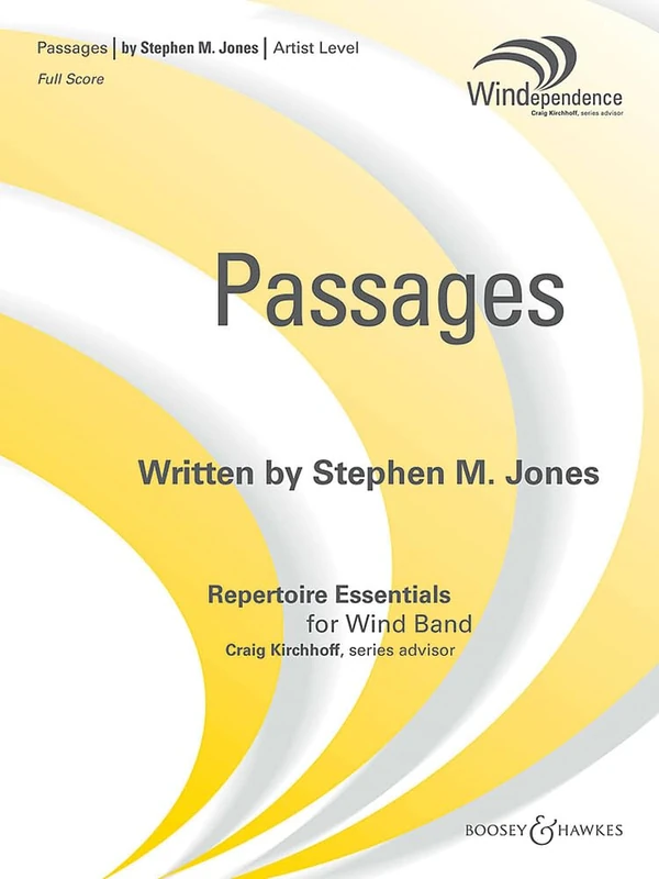Passages: wind band. Partition et parties.