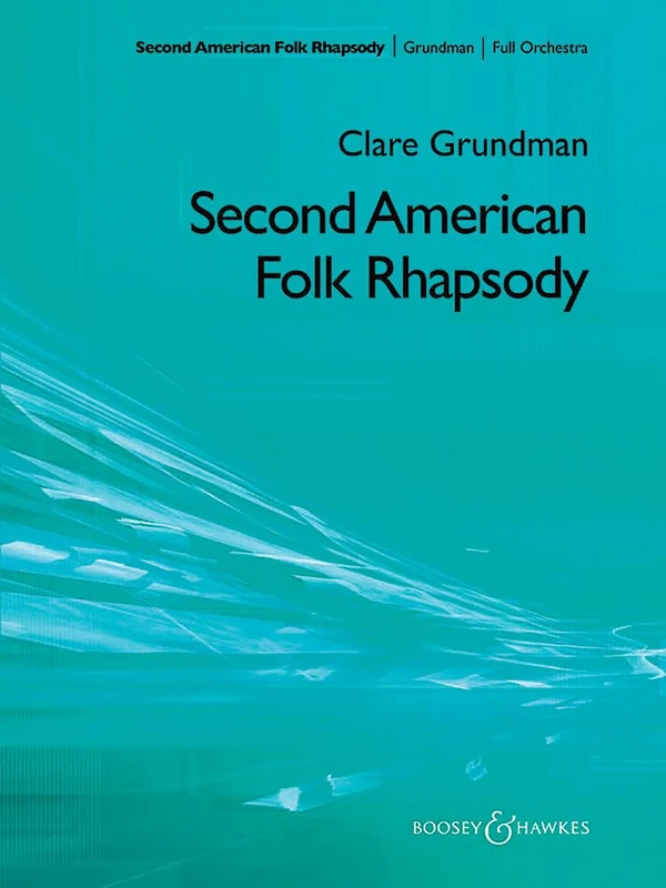 American Folk Rhapsody No. 2: orchestra. Partition et parties.