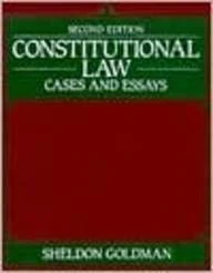 Constitutional Law: Cases and Essays