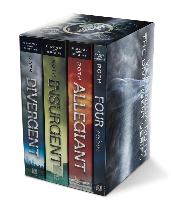 Divergent Series Set: Divergent, Insurgent, Allegiant, Four - Image 1