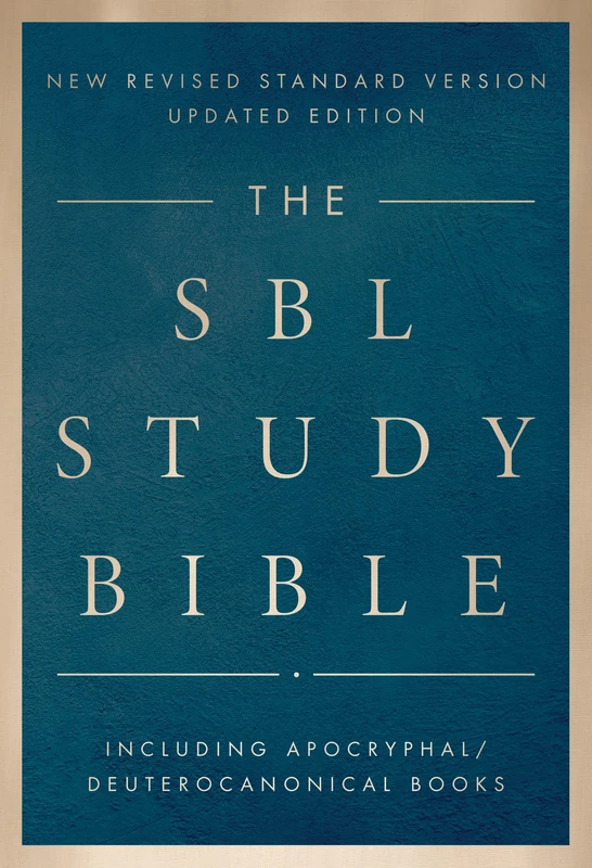 The Sbl Study Bible: The Society of Biblical Literature, Blue, Green, Study Bible