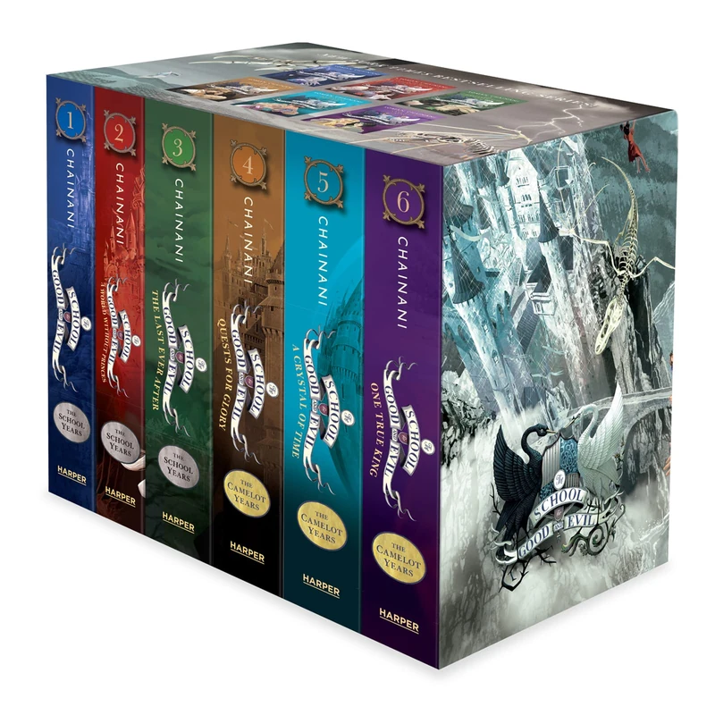 The School for Good and Evil: The Complete 6-Book Box Set: The School for Good and Evil, the School for Good and Evil: A World Without Princes, the ... A Crystal of Time, the School for Good and