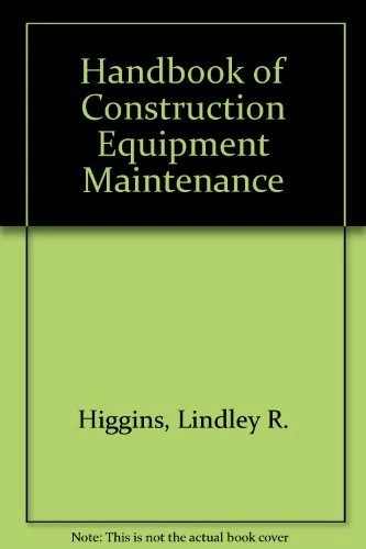 Handbook of Construction Equipment Maintenance - Image 1