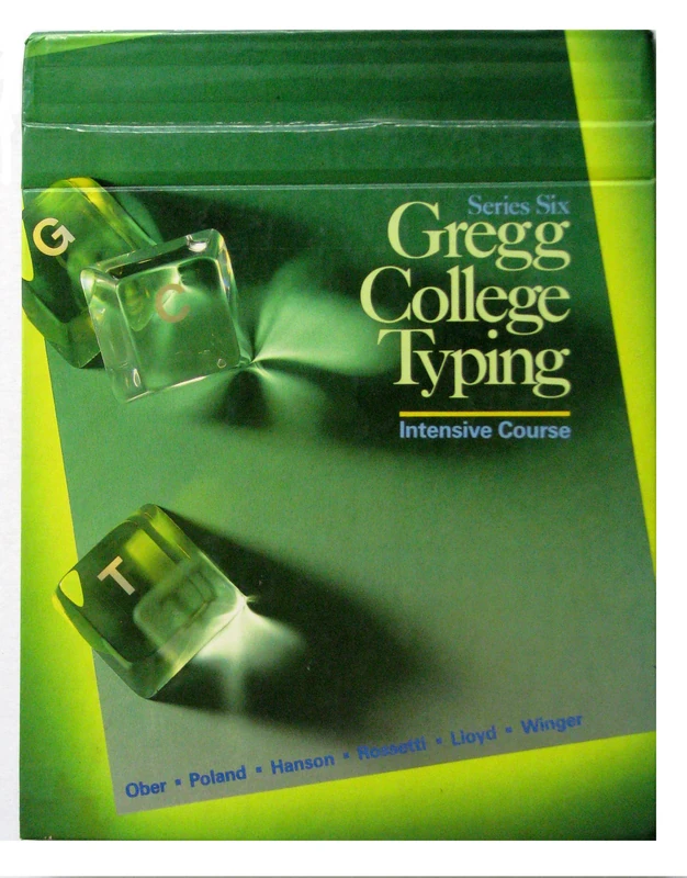 Sr6 Intensive 1/120/Gr Coll Ty: Series 6 (Gregg College Typing)