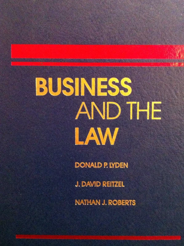 Business and the Law - Wb/42