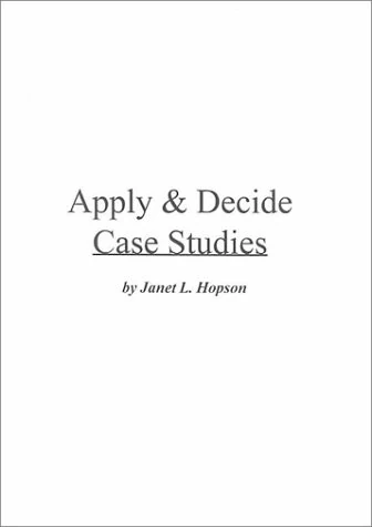 The Nature of Life: Apply and Decide Case Studies