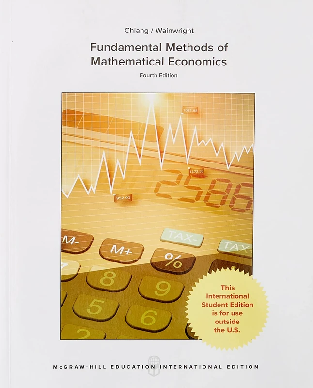 Fundamental Methods of Mathematical Economics (COLLEGE IE (REPRINTS)) - Image 1