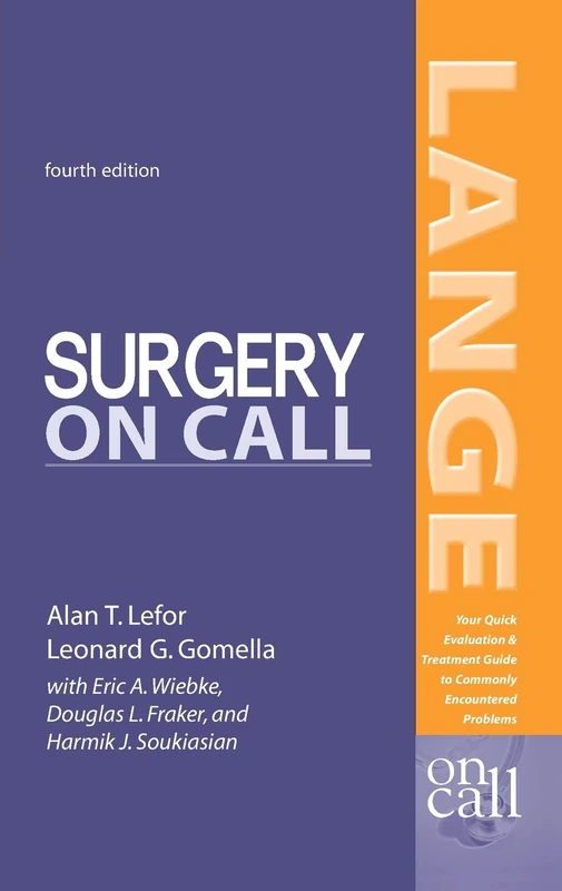McGraw-Hill Surgery On Call, Fourth Edition (LANGE On Call)