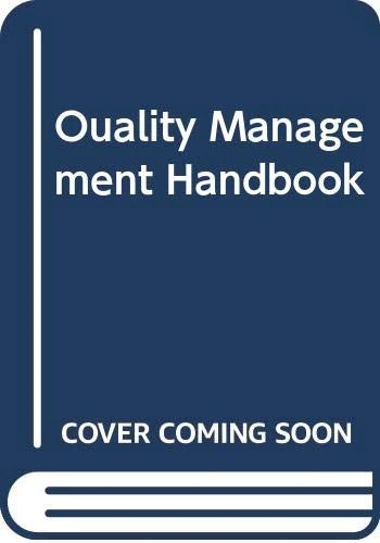 Quality Management Handbook