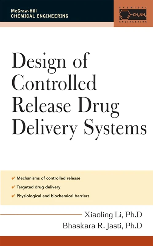 McGraw-Hill Design of Controlled Release Drug Delivery Systems