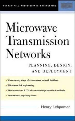 Microwave Transmission Networks