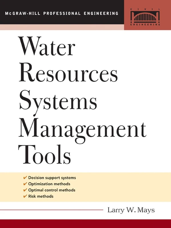 Water Resource Systems Management Tools (P/L CUSTOM SCORING SURVEY)