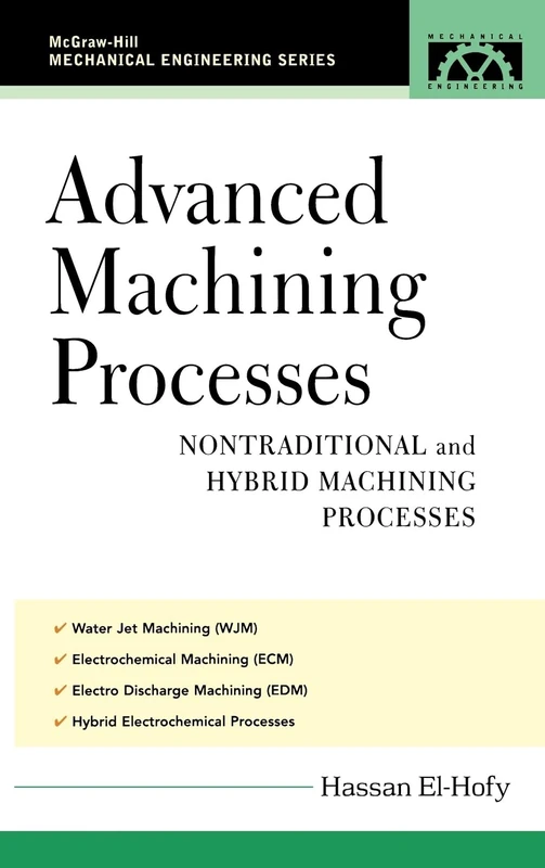 McGraw-Hill Advanced Machining Processes Engineering Textbook