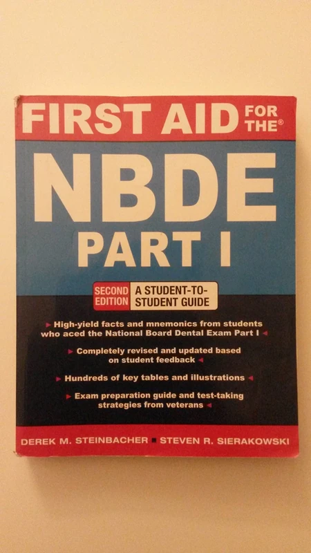 FIRST AID FOR THE NBDE PART 1 2/E (First Aid Series)