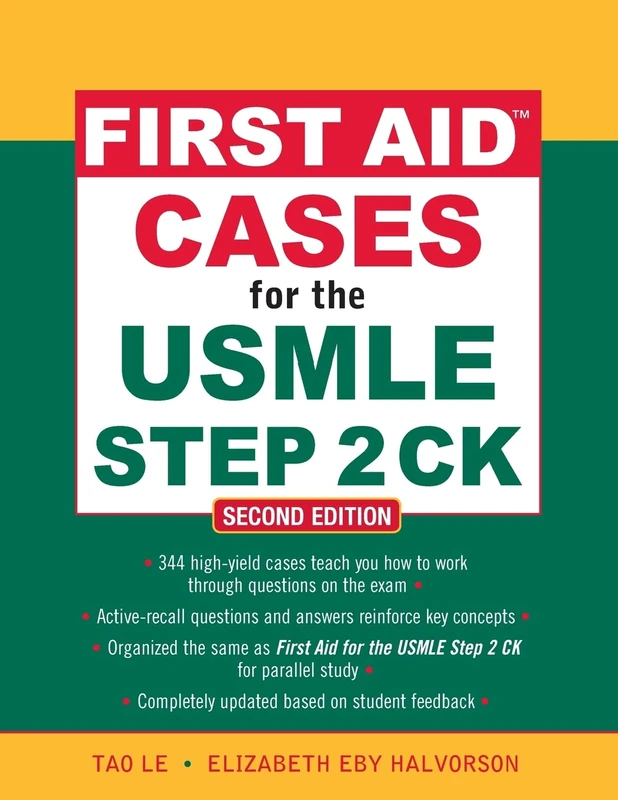 First Aid Cases for the USMLE Step 2 CK, Second Edition (A & L REVIEW)