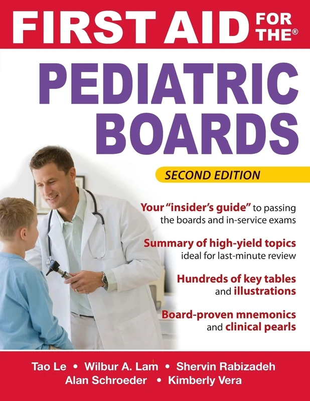 First Aid for the Pediatric Boards, Second Edition (A & L REVIEW)
