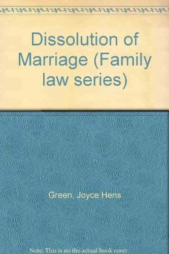Dissolution of Marriage - Image 1