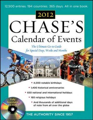 Chases Calendar of Events, 2012 Edition - Image 1