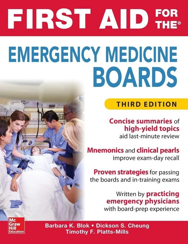 First Aid for the Emergency Medicine Boards Third Edition (A & L REVIEW)